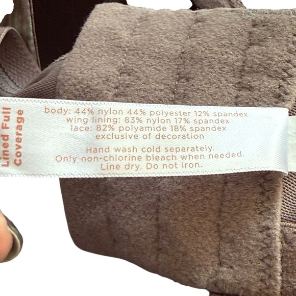 Cacique Underwire Lightly Lined Full Coverage Bra Size 38G Dark Purple - Picture 8 of 11